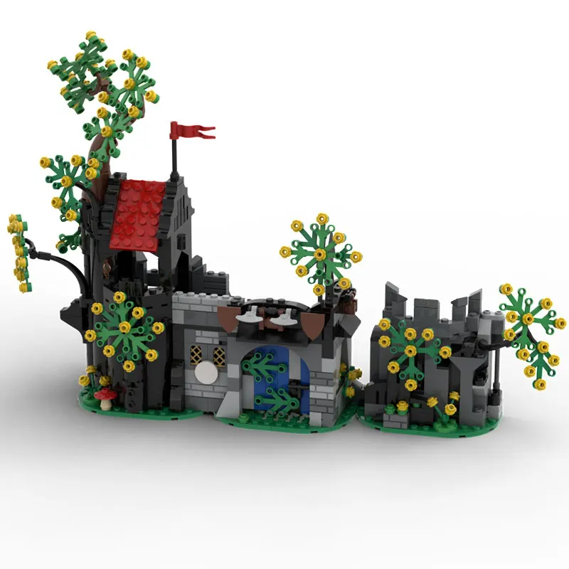 Spot MOC-555 Teile DIY Kleinpartikel-Bausteine, 3D-Modelle, Geschenke, Puzzle-Ornamente