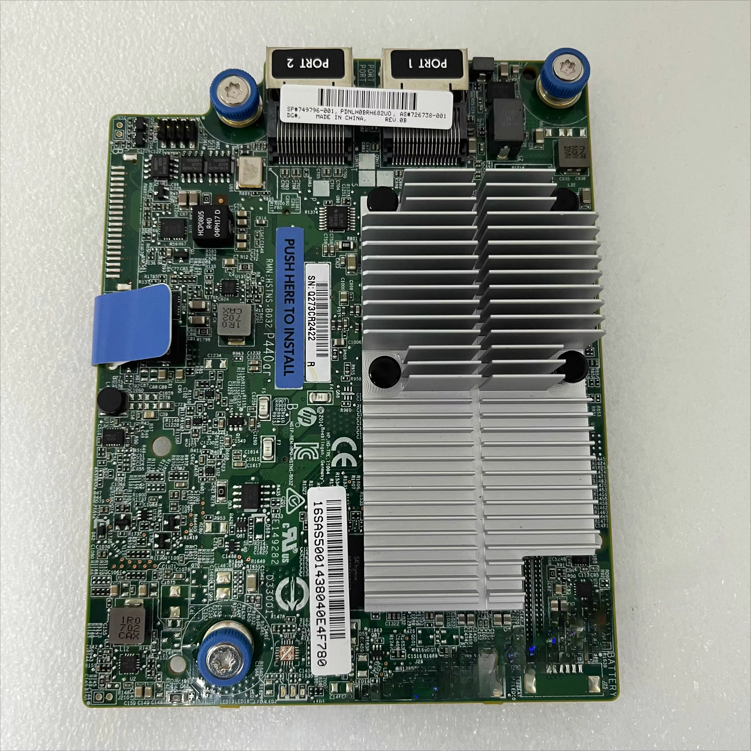 

Карта массива сервера 380G9 P440AR 749796 -001 871264 878643 -001