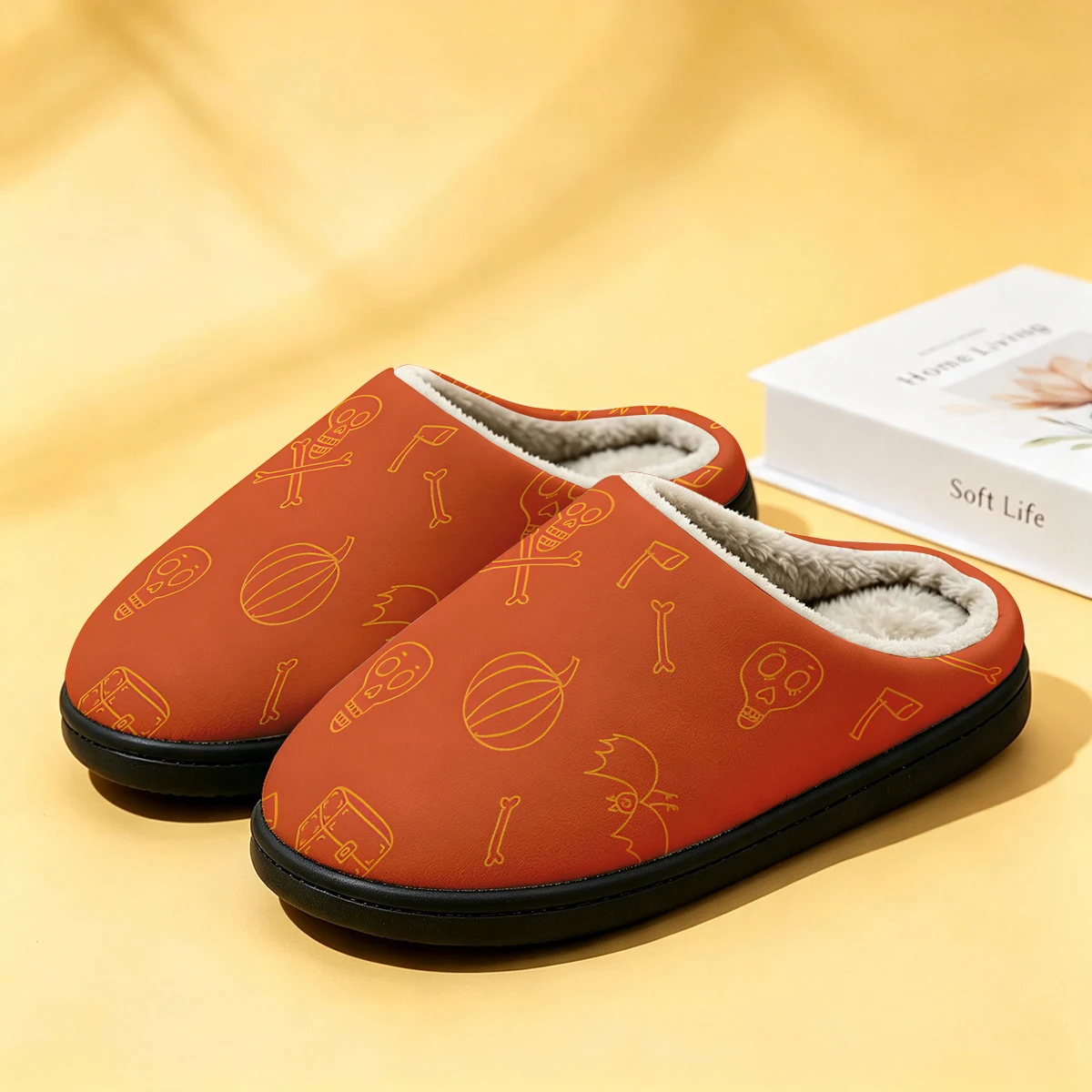 Yellow Line Spooky Art Women's - Men Shoes For Winter ulasan dan harga