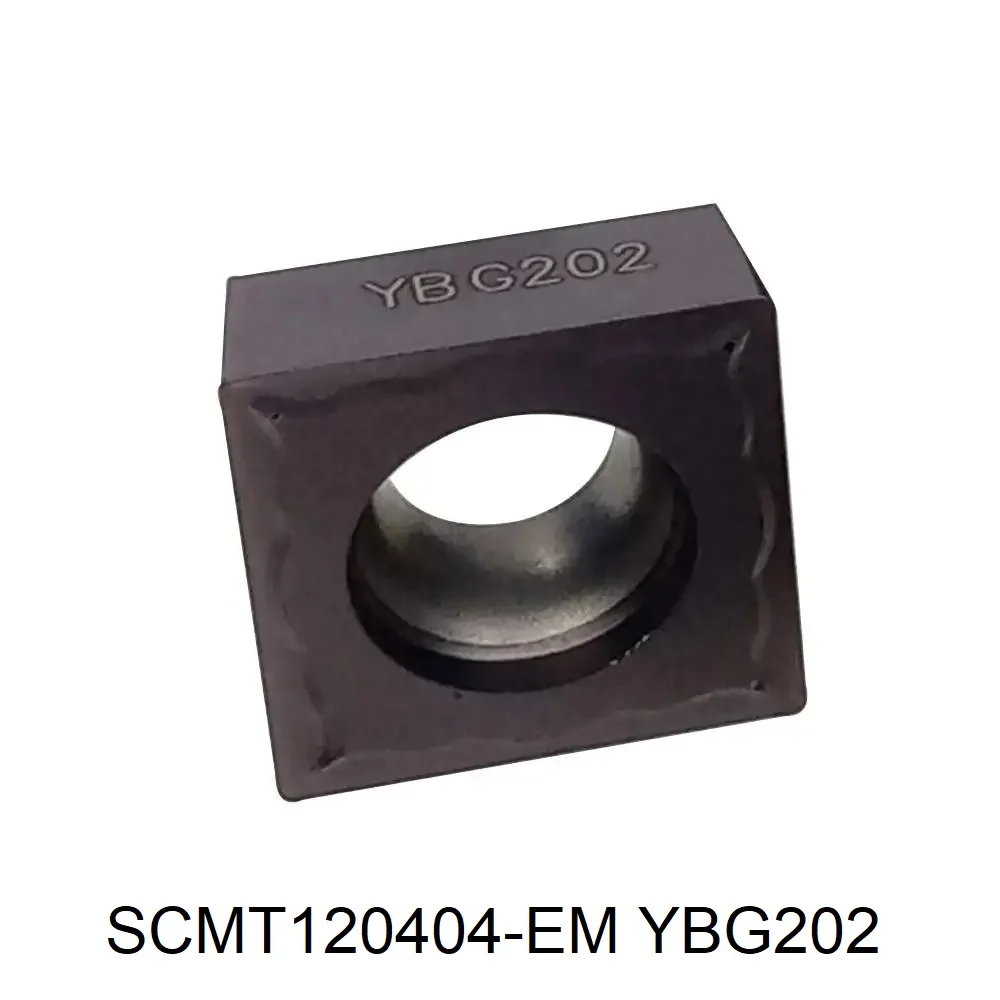 100% ZCC YBGAthYBG205 SCMT120404-EM SCMT120408-EM SCMT120412-EM De Haute qualité D'origine CNC tour carbure insert outil de tournage