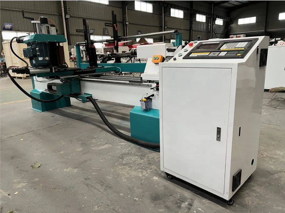 مخرطة خشب CNC متعددة الوظائف مع آلة مخرطة عمل الخشب بنظام التحميل الأوتوماتيكي