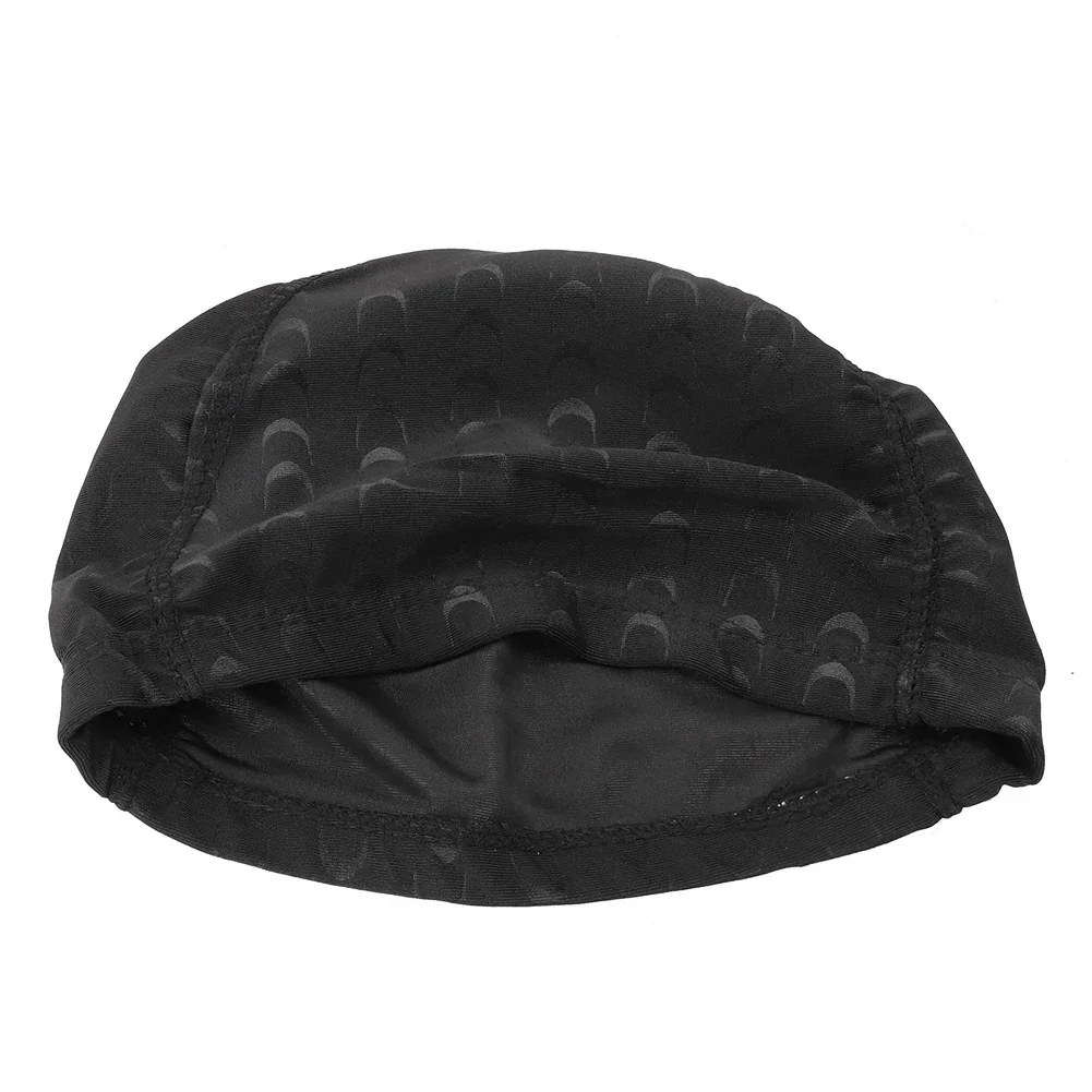 

Brand New Swimming Hat Cap Portable Sport Accessories Unisex Waterproof 30g 40cm To 56cm Balck/Bule Head Cover