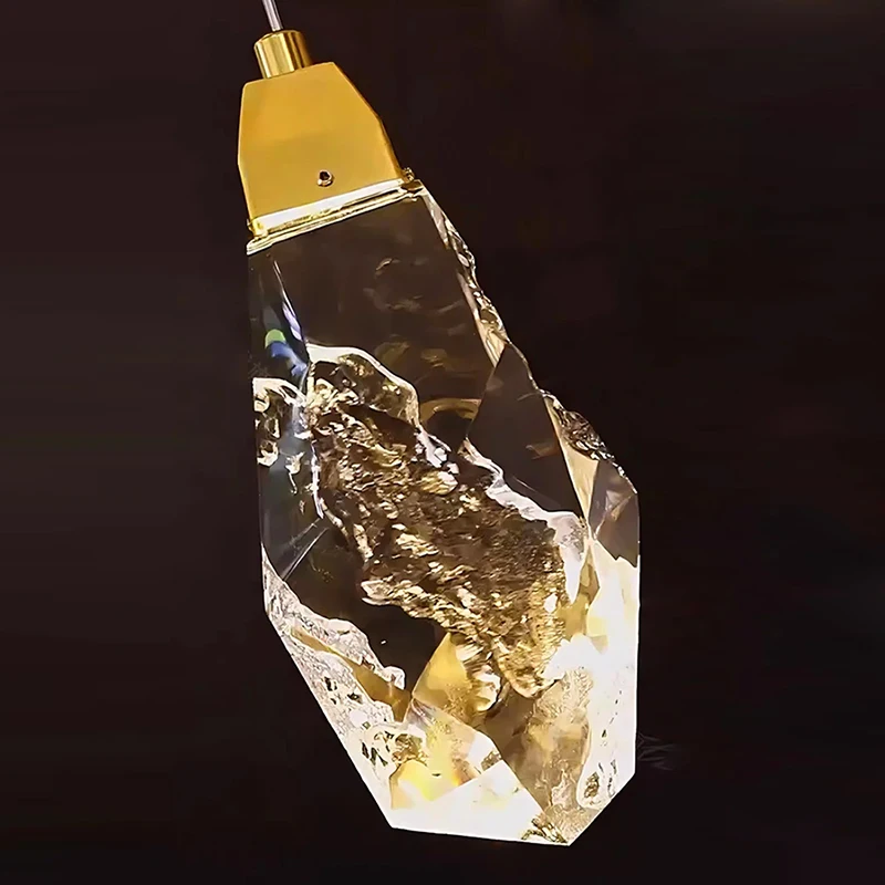 

Modern home decoration crystal chandelier, stair Pendant lamp, living room Pendant lights, interior lighting