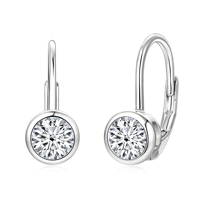 Lnkry 5MM/6.5MM/8MM Moissanit-Creolen 14k Goldgefüllte Funkelnde Labor-Diamant-Hebelverschluss-Ohrringe für Frauen Geschenk – Detail 5