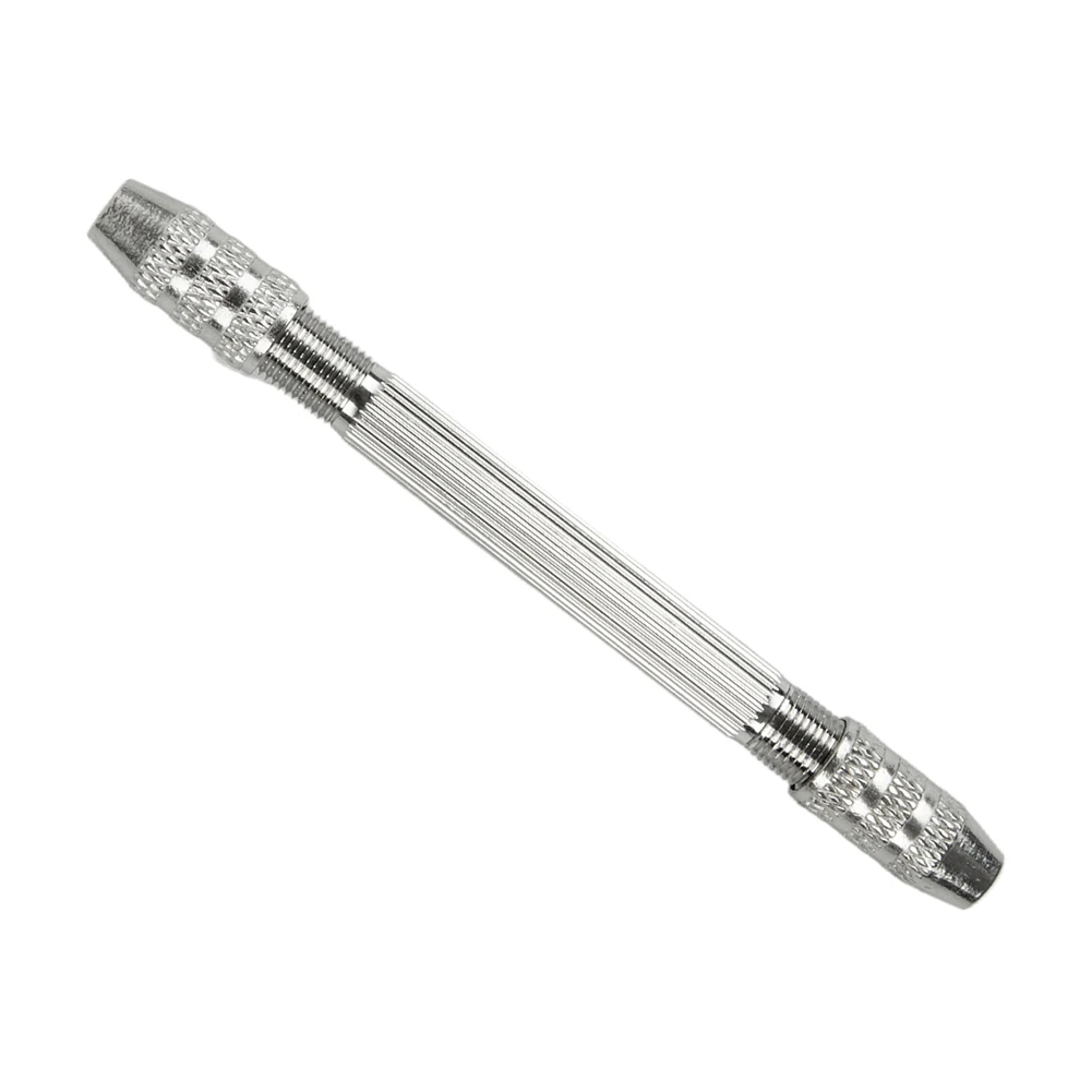 Double Headed Hand Drill Chuck for Miniature Rotary Drill Efficient Pin Vise Tool for Jewelry Repairs and Crafting