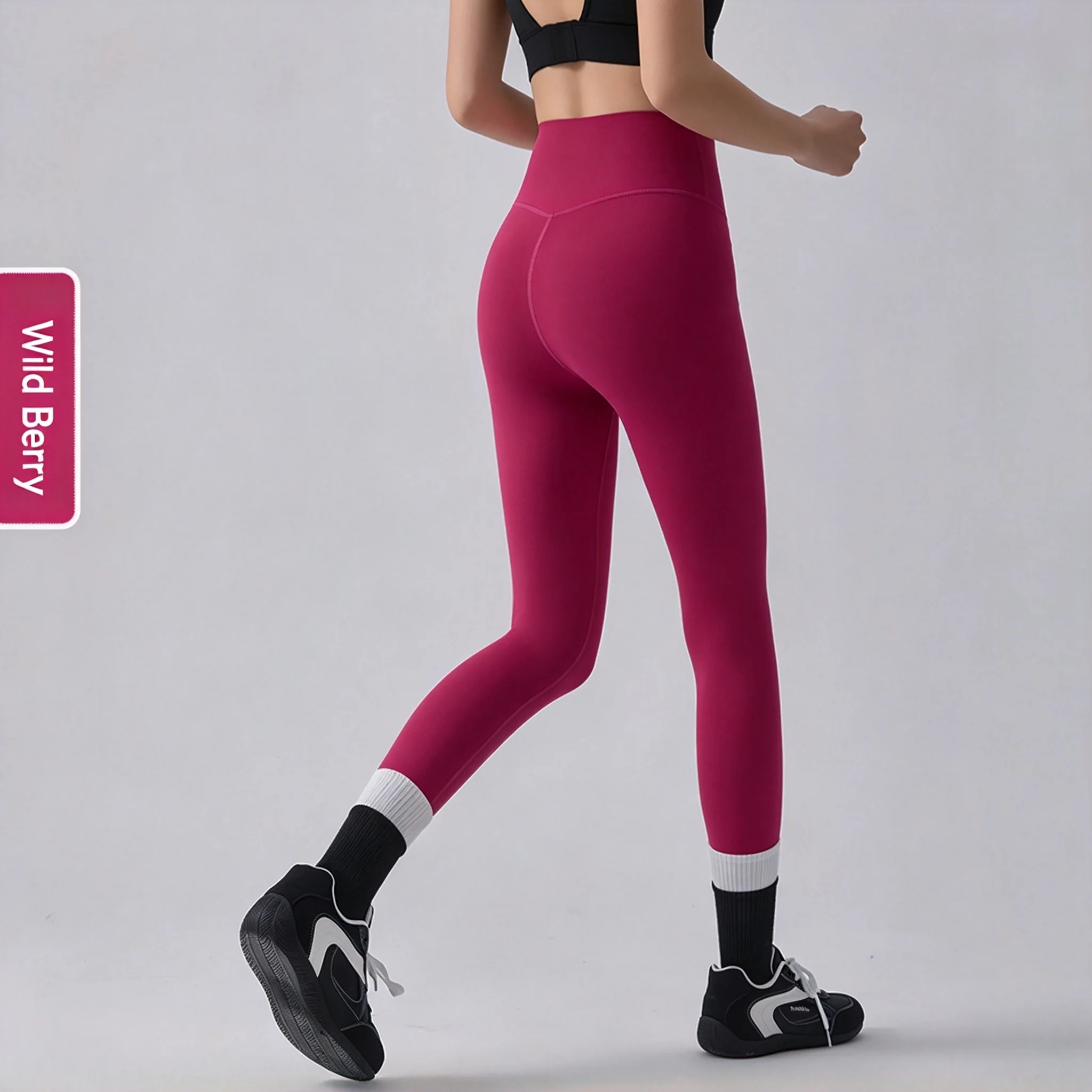 All Season Hot Selling High Waist Yoga Leggings Breathable Quick Dry Fitness Running Cycling Gym Workout Pants
