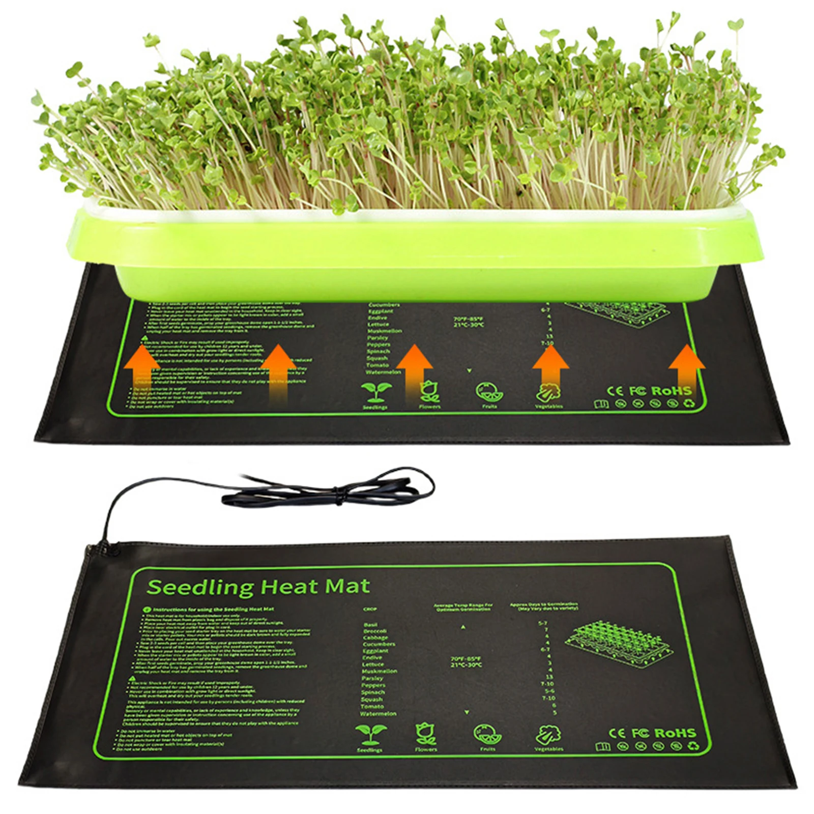 Alas Pemanas Bibit 110V/220V T - Heat Mat Seedling ulasan dan harga