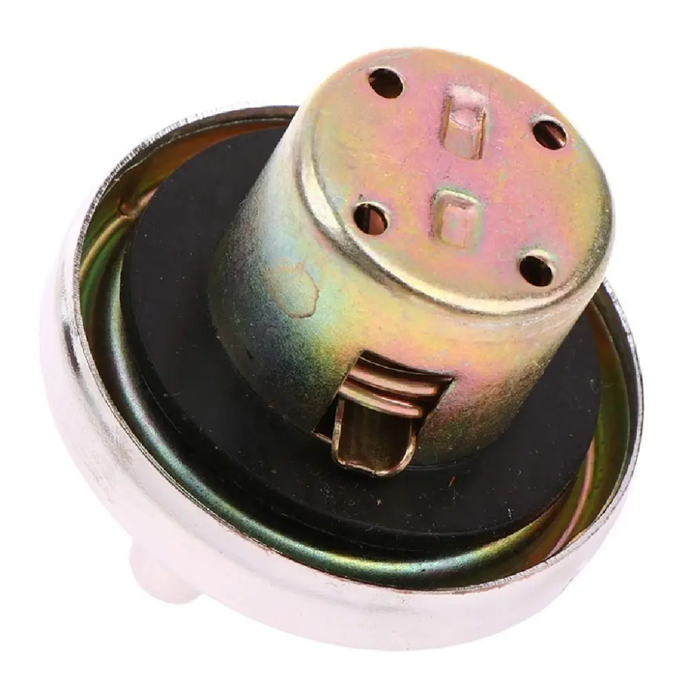 New Iron Fuel Tank Cap Silver Universal Fluid Reservoir Cap Motorcycle Reservoir Cover ATV