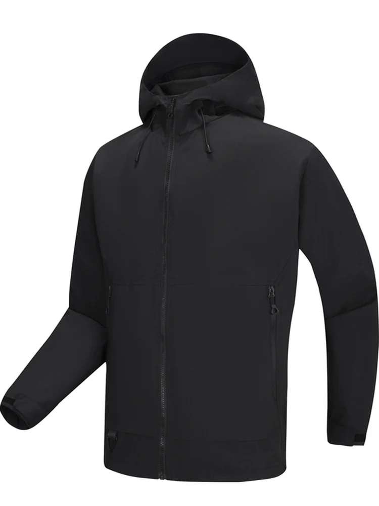 

Шутка для скалолазания на открытом воздухе, весна-осень 2022, свободное пальто с капюшоном, модная верхняя одежда больших размеров, длинное волокно из полиэстера, свец Zi...