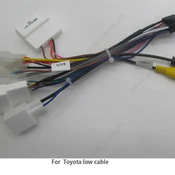 Adaptér kabelového svazku 16pin do auta s kamerou a Android rádiem, napájecí kabel pro Toyota Universal 2017+ 10 nejlepší prodej Kabeláž rádia Toyota - №8