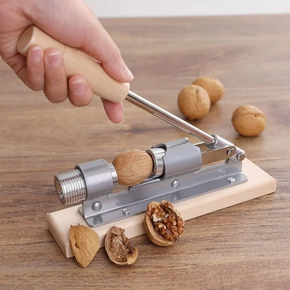 Desktop Opener Walnut Machine Heavy Duty Nut Cracker Kitchen Gadget Tool for Hazelnuts,Almond,Walnut,Brazil Nut Nutcracker Tools