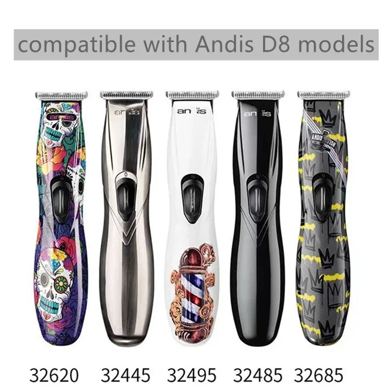 استبدال المهنية # 32105 شفرة لنماذج تشذيب Andis Slimline Pro Li D7، D8: D7 # 32655، د8 # 32105, # 32400، صفر فجوة