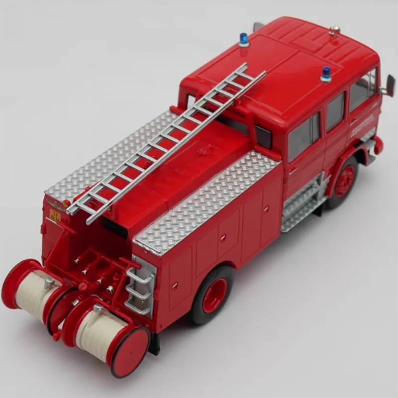 Diecast escala 1:43 ioo benz 113 motor de bombeiros liga veículo modelo acabado simulação coleção decoração presente brinquedos exibição