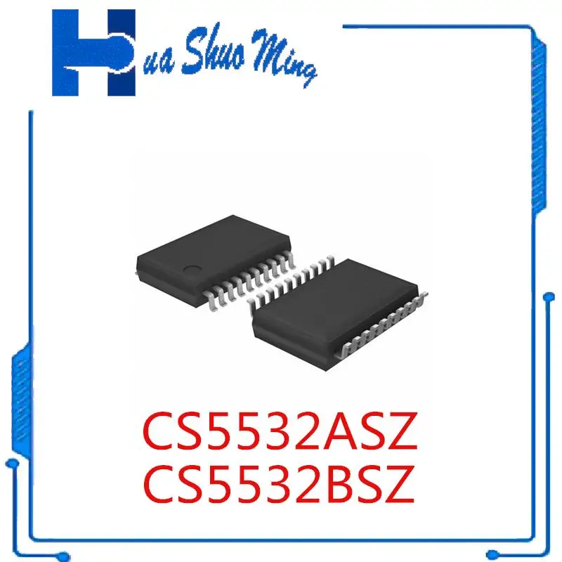 

2Pcs/Lot CS5532BSZ CS5532BS CS5532 CS5532-BSZ CS5532ASZ CS5532-ASZ SSOP20