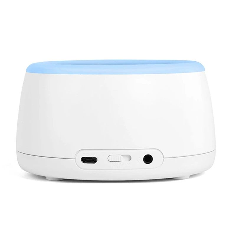 White Noise Machine Bluetooth-compatível Speaker, alto-falante temporização recarregável para adulto e bebê dormindo