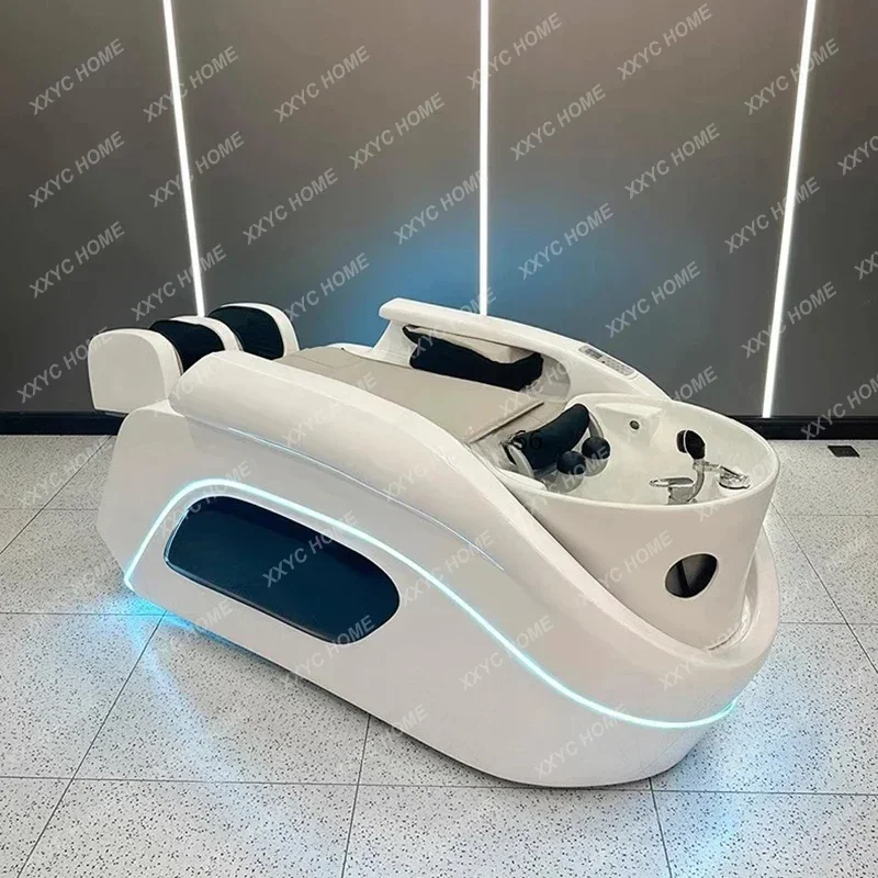 

Headspa Bed Hair Shampoo Massage Interior Chair Professional Spa Pedicure Foot Salons Chairs Nail Washing Wash Salon Living Room