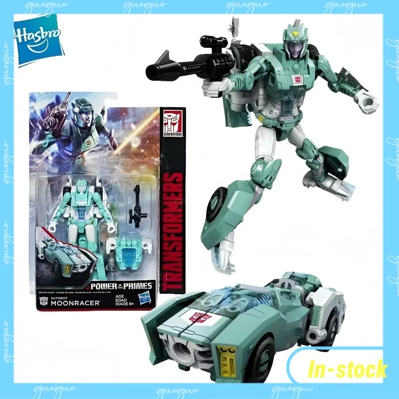 

【In-stock】 Hasbro Variable Toy E1130 Autobot Moonracer Cartoon Character Action Toy Model Can Be Collected