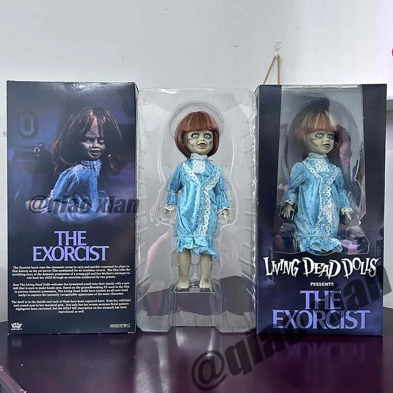 30cm Mezco Horror Living Dead Dolls The Exorcist Joint Movable PVC Action Figure Collectible Model Cartoon Figurine Toy Gifts