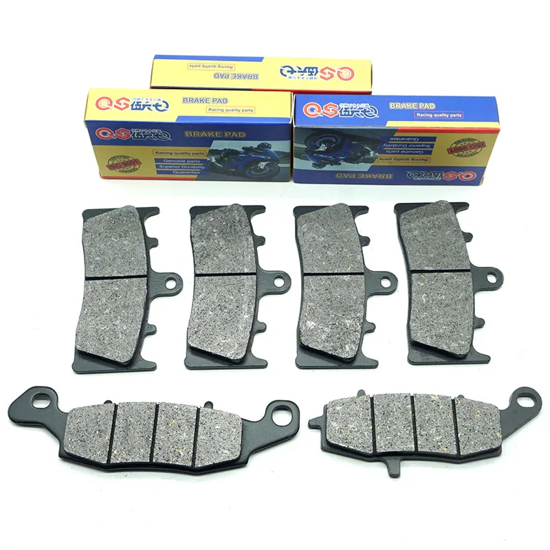 Pastillas de freno delanteras y traseras para motocicleta, para KAWASAKI VN1500 Vulcan 1500 Mean Streak 2002 2003 VN1600 1600 2004 VN