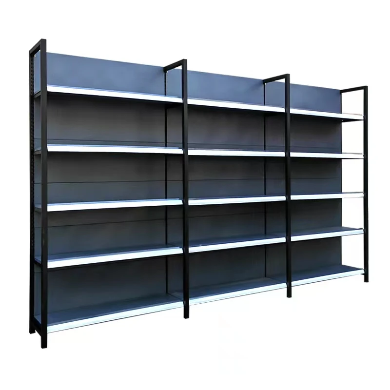 

Supermarket shelf display rack Convenience store commissary shelf Stationery store Snack shelf display Single and double-sided s