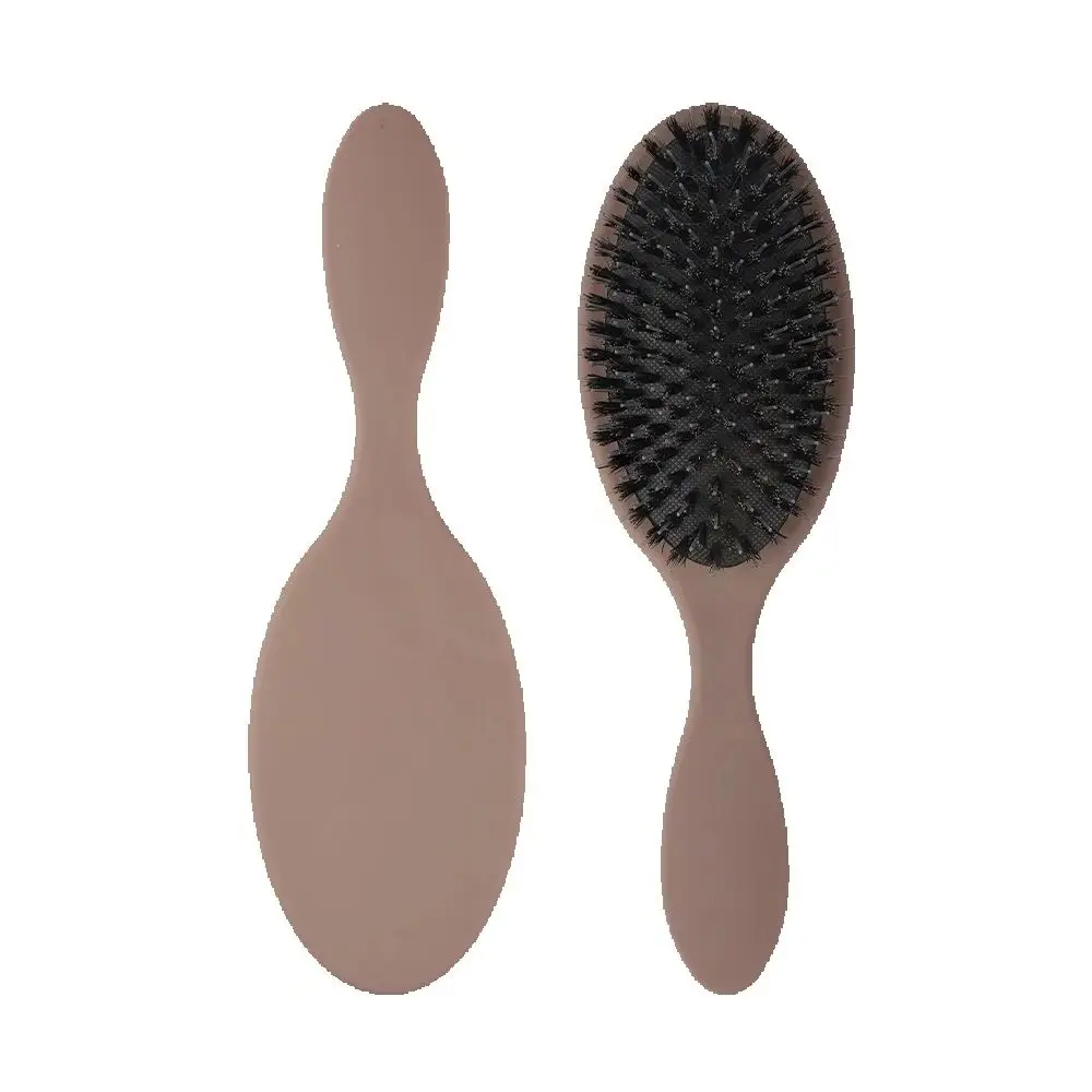 

Hair Want Nylon Teeth Boar Bristle Hair Extension Brush Matte Hairbrush Coloring Detangling Scalp Massager Brush for Hair Beauty