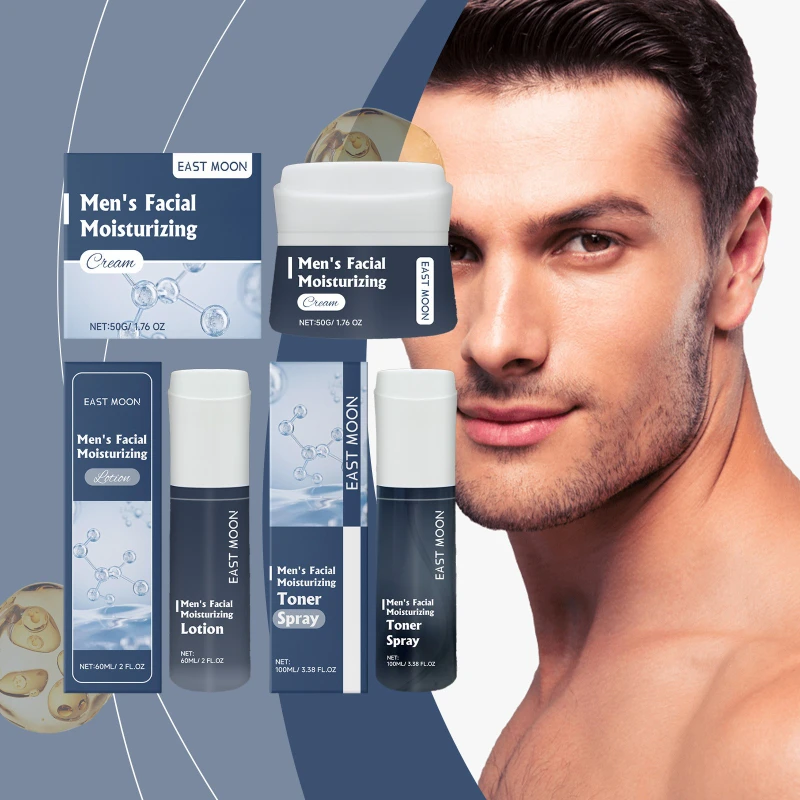 

Men's Facial Series: Skin - Firming, Moisturizing and Hydrating Facial Cream for Dry Skin, Leaves Skin Shiny and Supple.