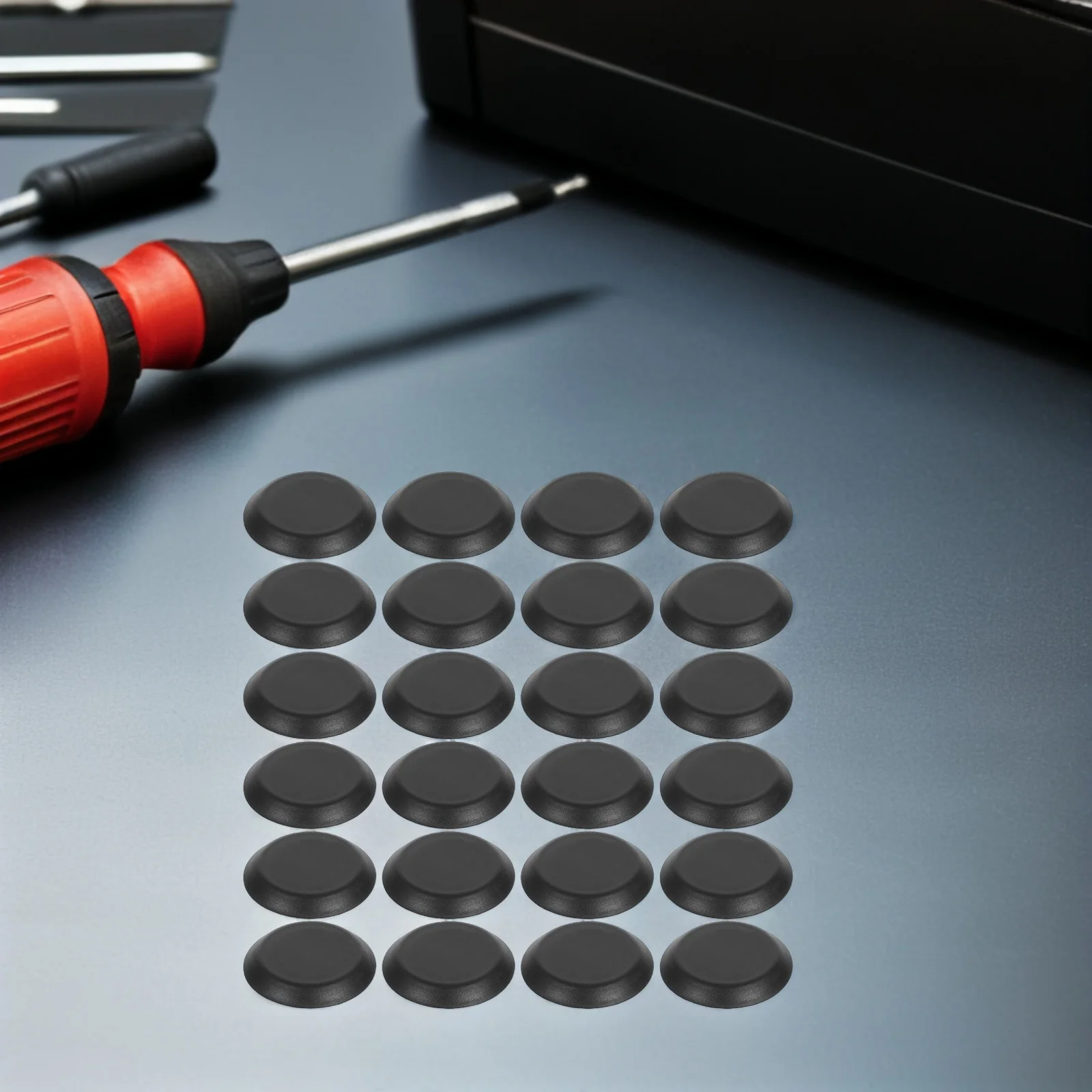 

30pcs Waterproof Grommet: Black Plastic Auto Body Plugs Round Hole Stoppers Flush Mount Sealing Plug For Car Door Chassis