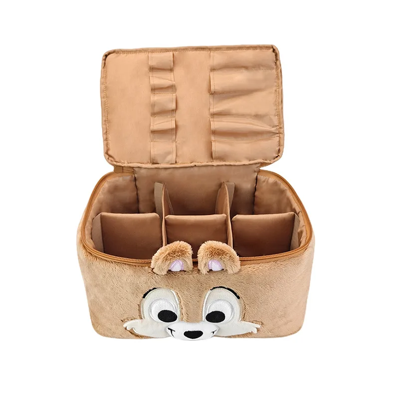 Disney Pooh Alien Chip Cosmetic Bag Cartoon Makeup Bag Women Toiletries Organizer Storage for Cosmetics Cute Make Up Pouch Case