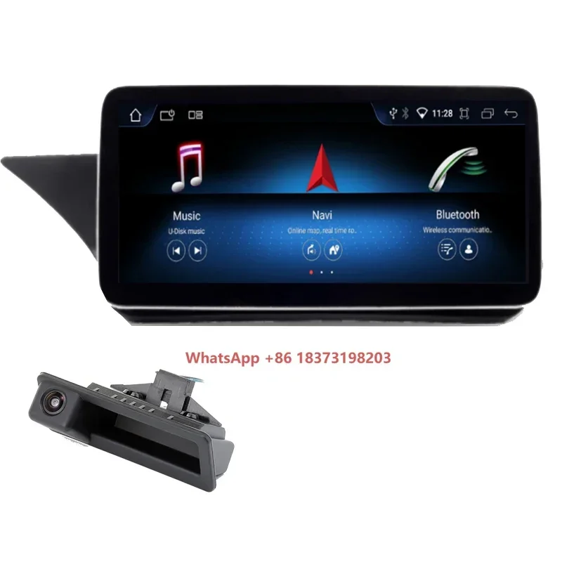 

Wireless Carplay Android 12 Car GPS Navi Screen for Mercedes E Class W212 2009-2016 WIFI 4G SIM BT Car Multimedia System Player