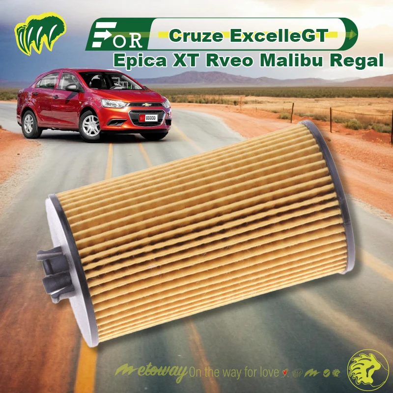 

For Cruze ExcelleGT Epica XT Rveo Malibu Regal Engine Oil Filter Replace Filter Engine Oil Filter Element Filter Grid