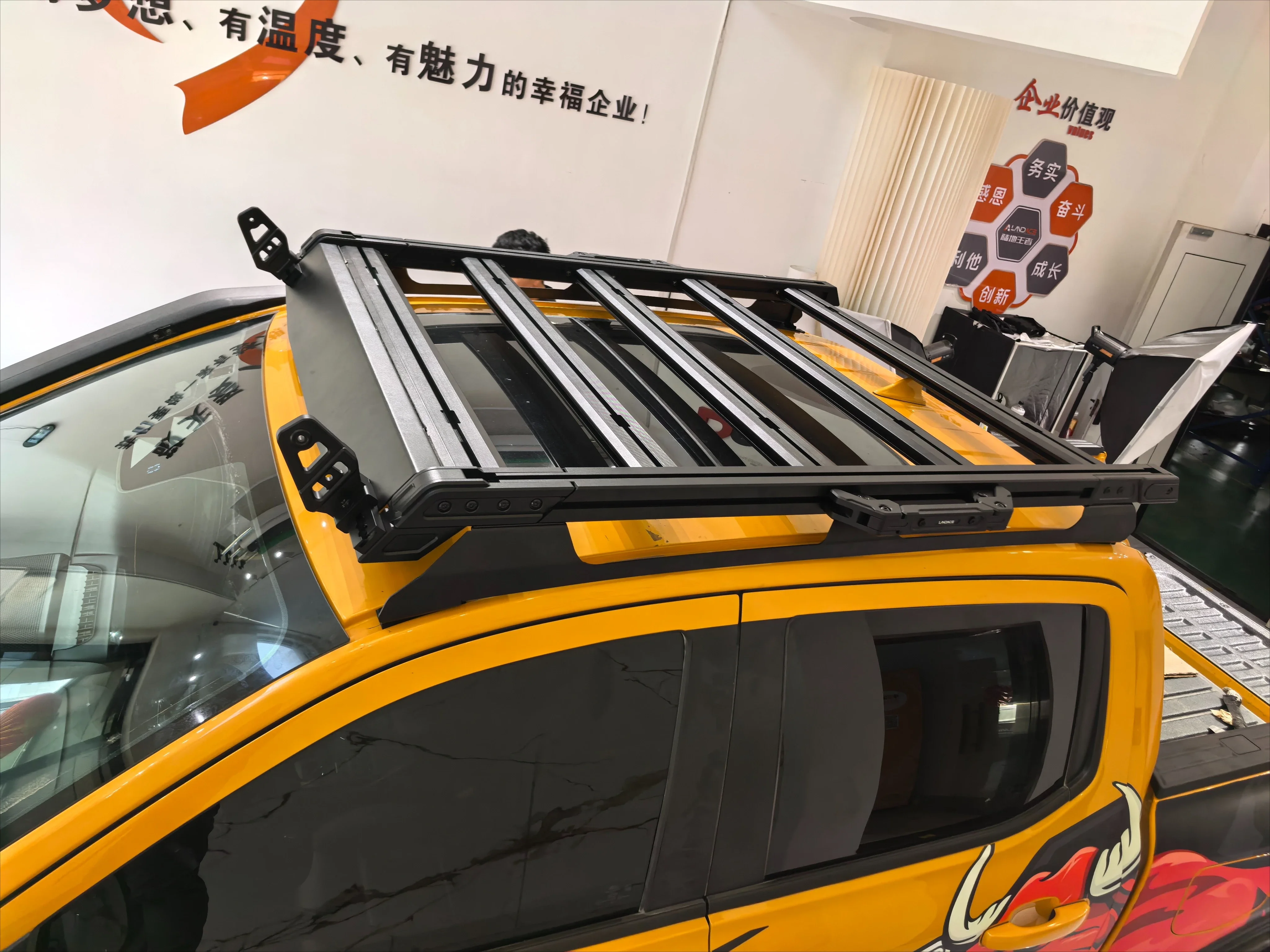 Robust Ranger Roof Rack Heavy Aluminum Alloy Roof Rack for Ranger Off Road 5