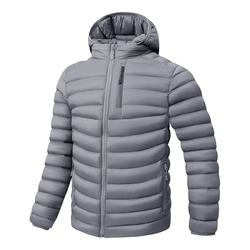 

New 90% White Duck Down Super Light Jacket Men's Quilted Down Jacket Autumn Winter Thermal Coat Hooded Windproof Puffer Jacket
