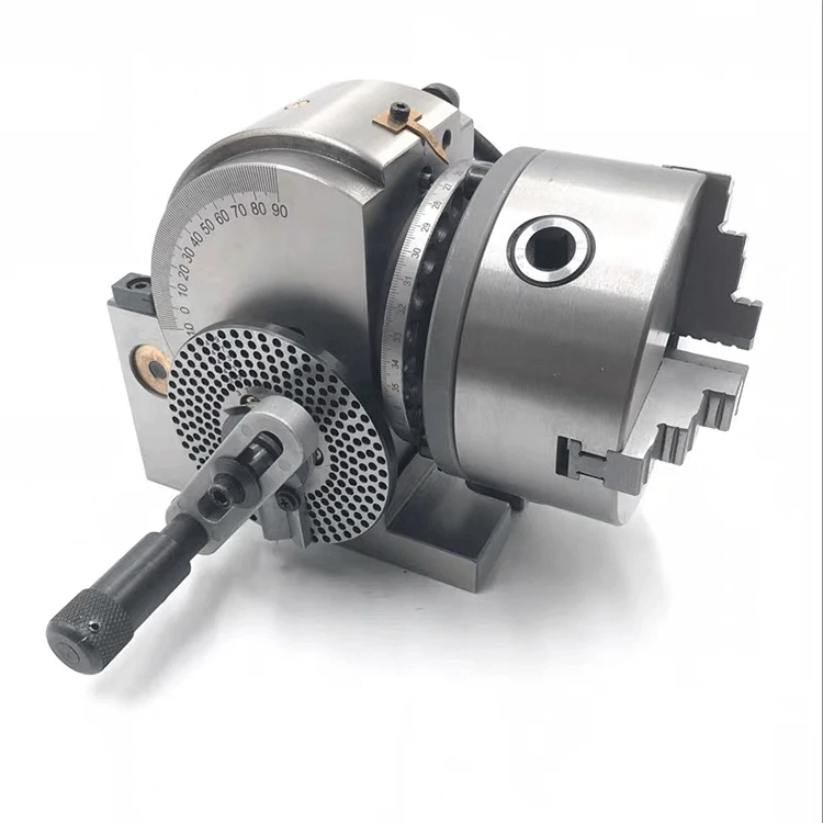 

5 Inch 3 Jaw Chuck Indexing Dividing Head Bs-0 Precision Dividing Head for Milling Machine