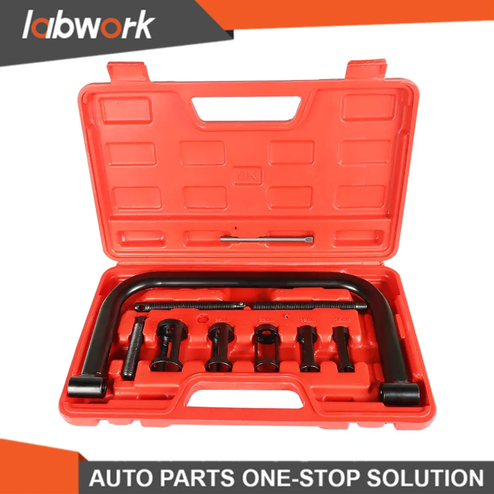 Valve Spring Compressor Removal Installer Tool Kit for Car Motorcycle Van Engine