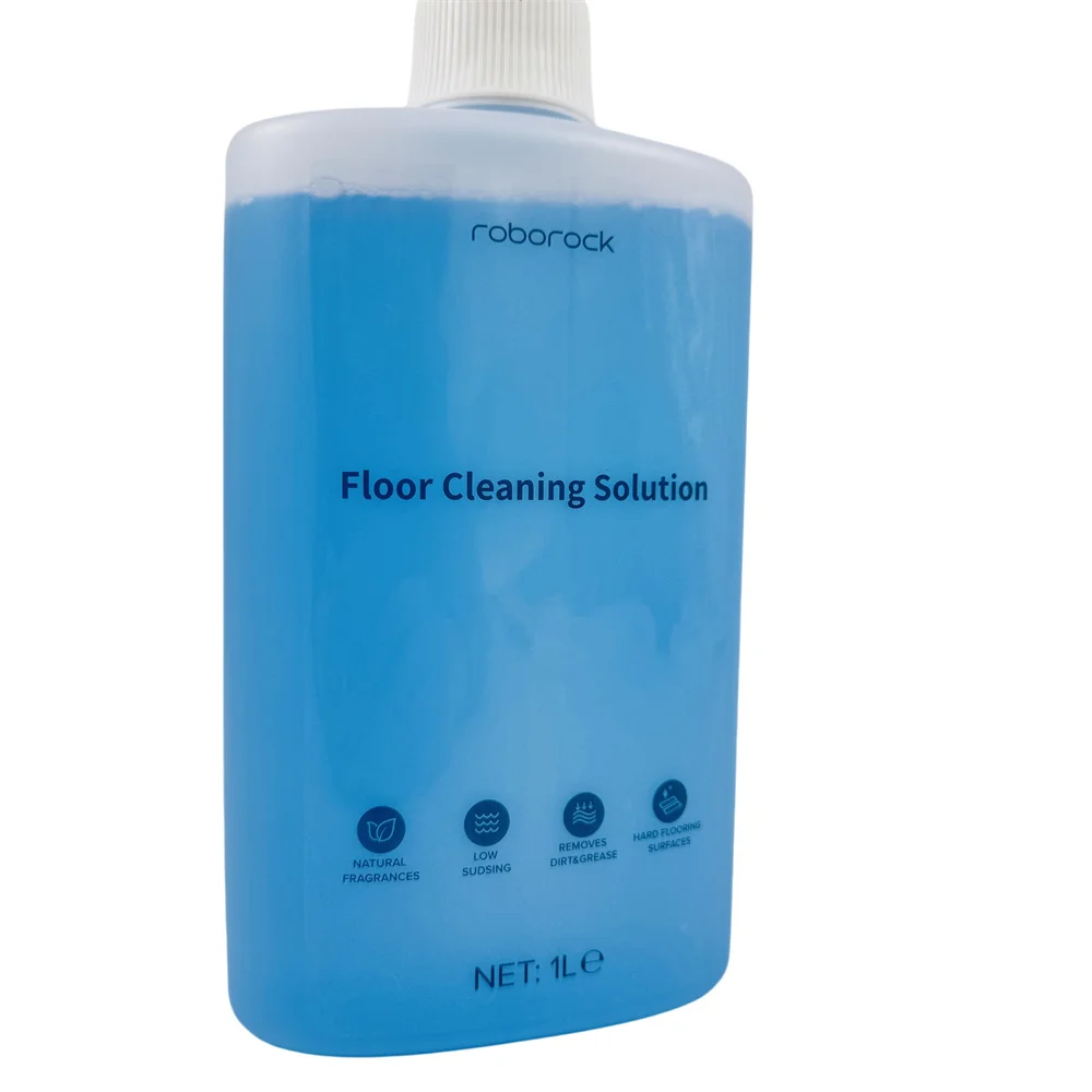 محلول تنظيف الأرضيات الأصلي 1L Roborock S7 MaxV Ultra S7 Pro Ultra S7 S8 S8 PLUS S8+ S8 Pro Ultra Parts مكنسة كهربائية