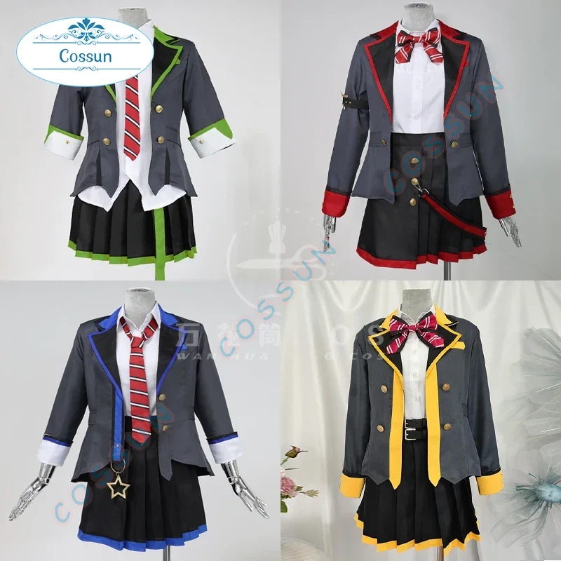 Project Sekai Tenma Saki Hoshino Ichika Hinomori Shiho Mochizuki Honami Cosplay Costume PJSK Uniform Cos Halloween Party