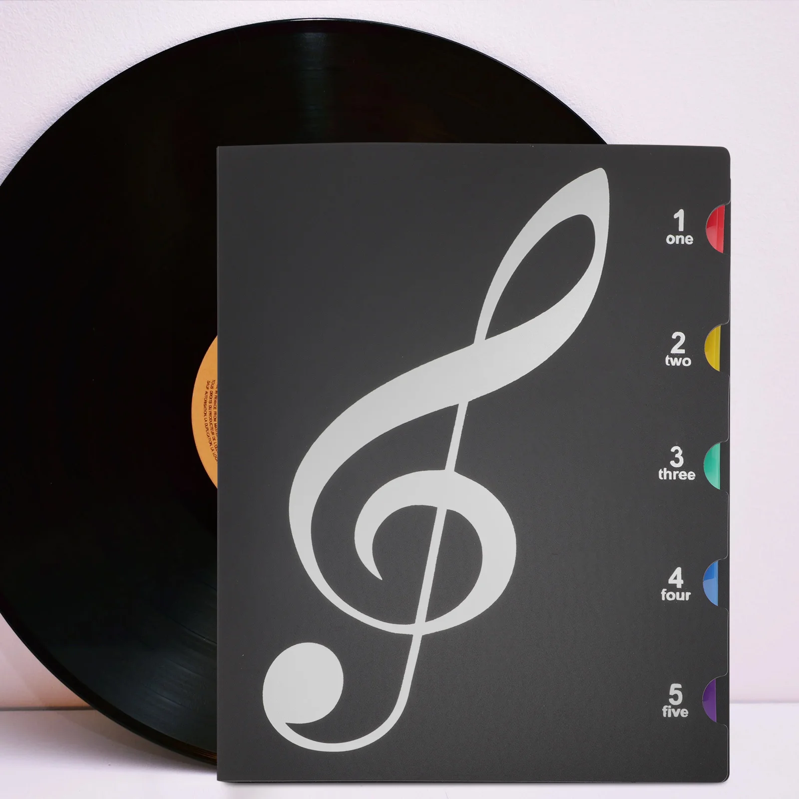 

Music File Folder A4 Size ABS Lightweight Waterproof Folder for Sheet Music Document Storage Organizer Document Holder