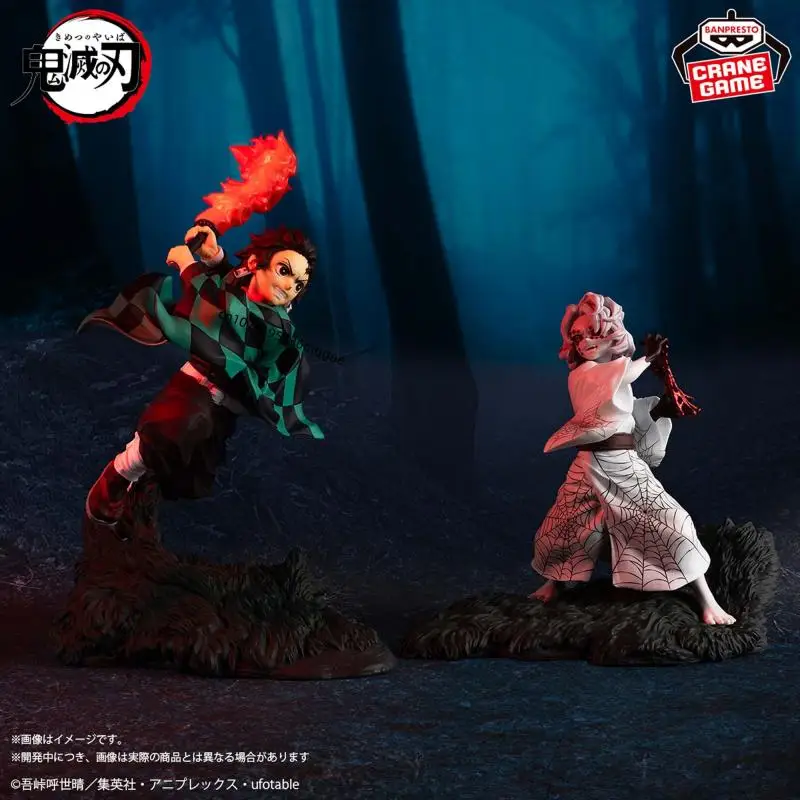 In Stock Bandai Demon Slayer Rui Kamado Tanjirou Combination Battle Anime Action Figures Model Collections Ornaments Gift