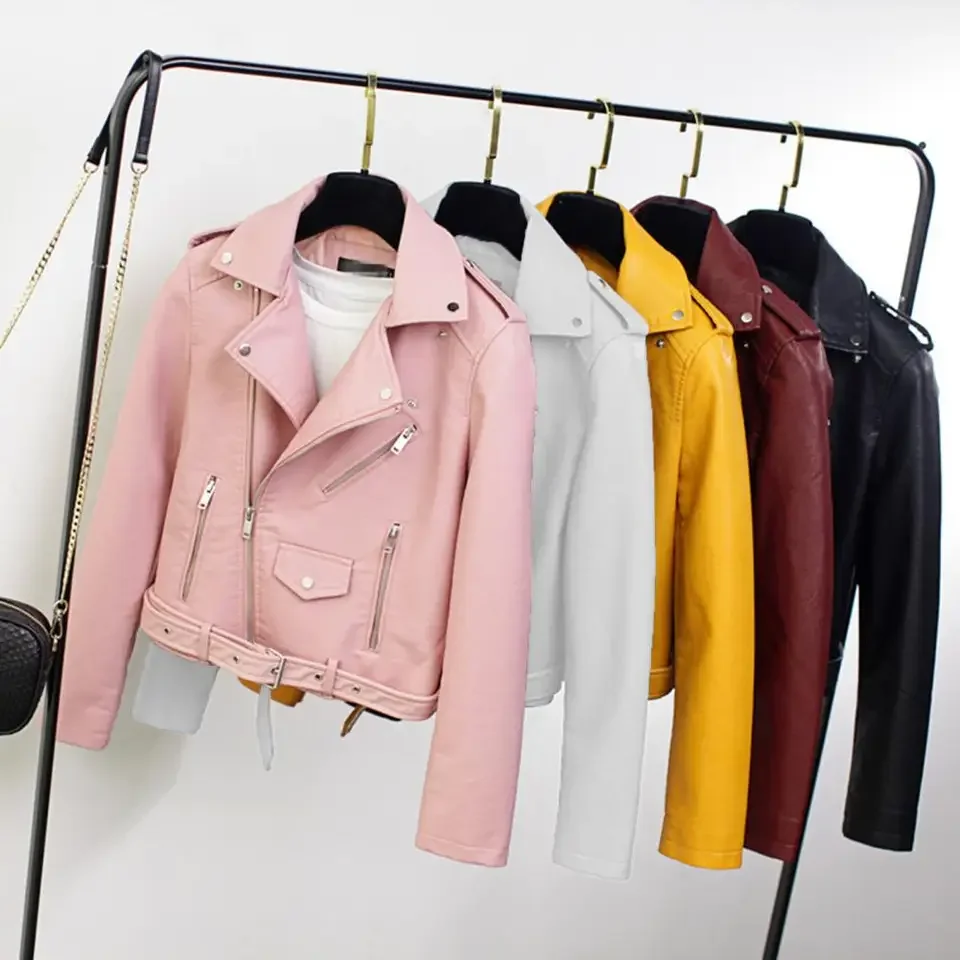 Leather Short 2026 Women's New Autumn And Winter American Short Spring And Autumn Top Zip-up Outerwear