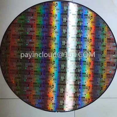 8-inch Wafer Wafer Lithography Chip Silicon Chip Technology Semiconductor Integrated Circuit Display