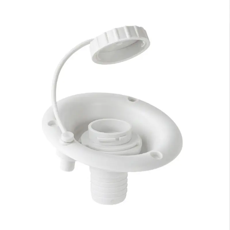 NEW HOT In Stock-RV Camping Trailer Fresh Water Fill Hatch Inlet Round Gravity Design Water Inlet