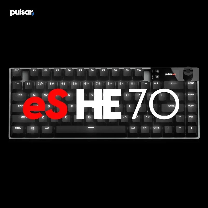 Pulsar eS HE 70 ANSI Magnetic Switch Keyboard Wired Mechanical Keyboards 8000Hz RT0.05mm Gaming Keyboard Valorant PC Accessories