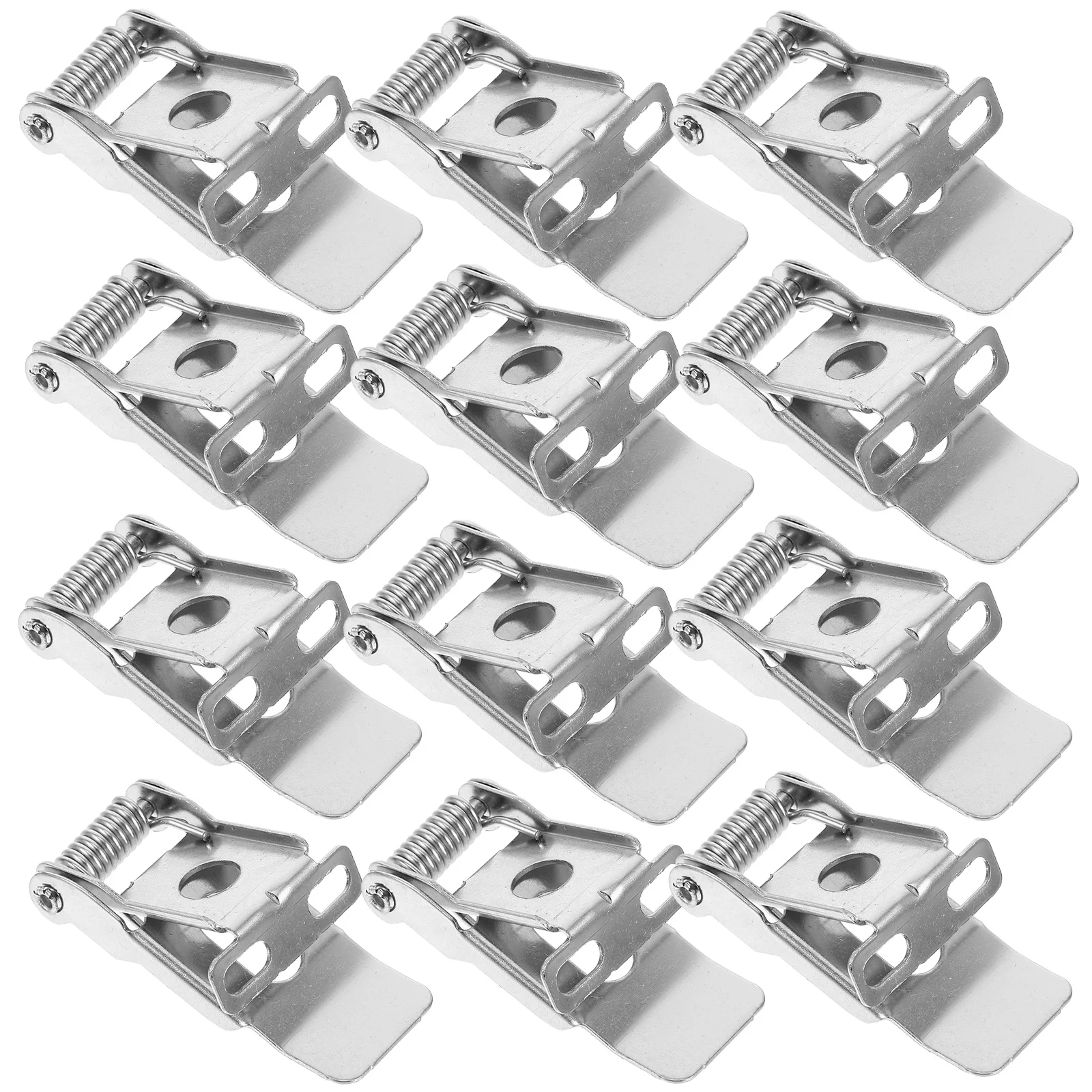 12 Pcs Lighting Accessories Lamp Fixed Spring Clip Embedded Downlight Clips Recessed Universal Lights Panel Ceiling Springs for