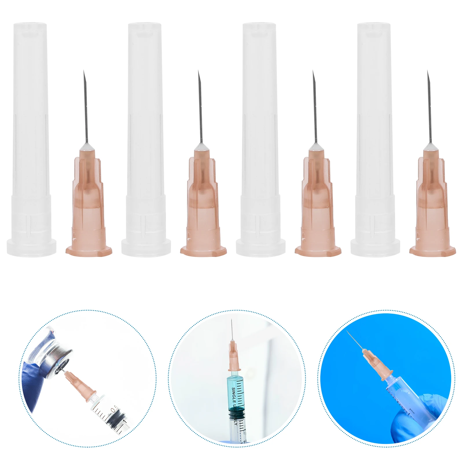 

Disposable Needle Glue Dispensing Multicolor Lavender Abs Needles for Laboratory