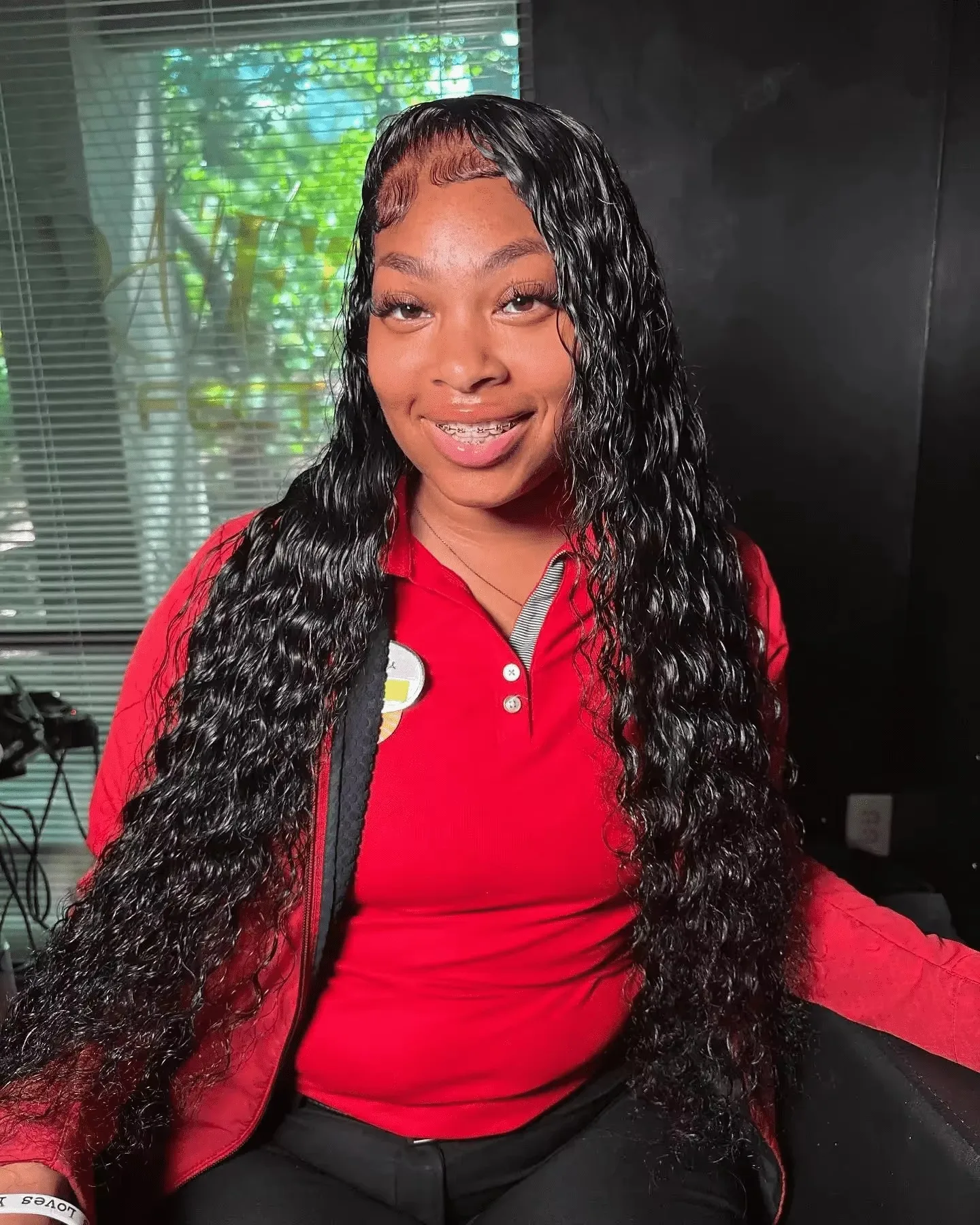 250% vorgeschnittene Loose Deep Wave Frontal Perücken 7x5 13x4, kleberlose Echthaarperücke, sofort tragbar, 13x4 13x6 Water Curly HD Lace Front Perücken, vorgezupft, 30-36 Zoll, unbehandelte Echthaarperücken für Frauen, gebleichte Knoten, im Angebot. – Detail 17