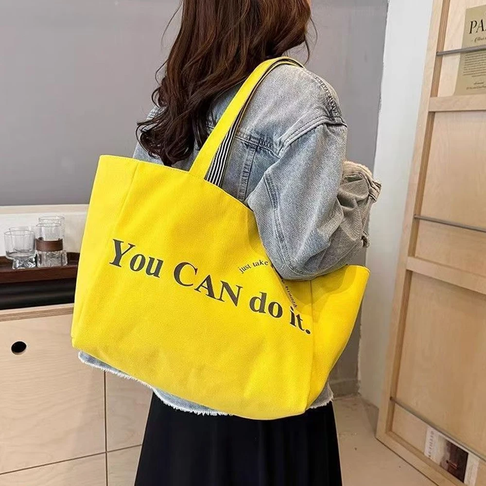 Fashionable Striped Printed Letter Double-Sided Shopping Bag, Mommy Shoulder Bag, Tote Bag, Durable and Suitable for Daily Work, Travel, and Beach Use—Women's Casual Handbag with Modern Striped Design and Lining view 5