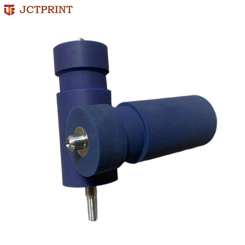 JCTPRINT China Polyurethane pu rubber covered rubber feed roller for paper making machine price