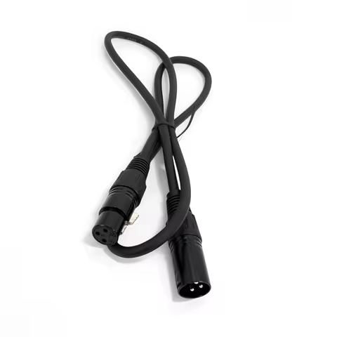 DMX512 3-pin 1m/2m/3m/5m/10m Signal Cable High Quality XLR Connect Par light LED effect light Stage lighting