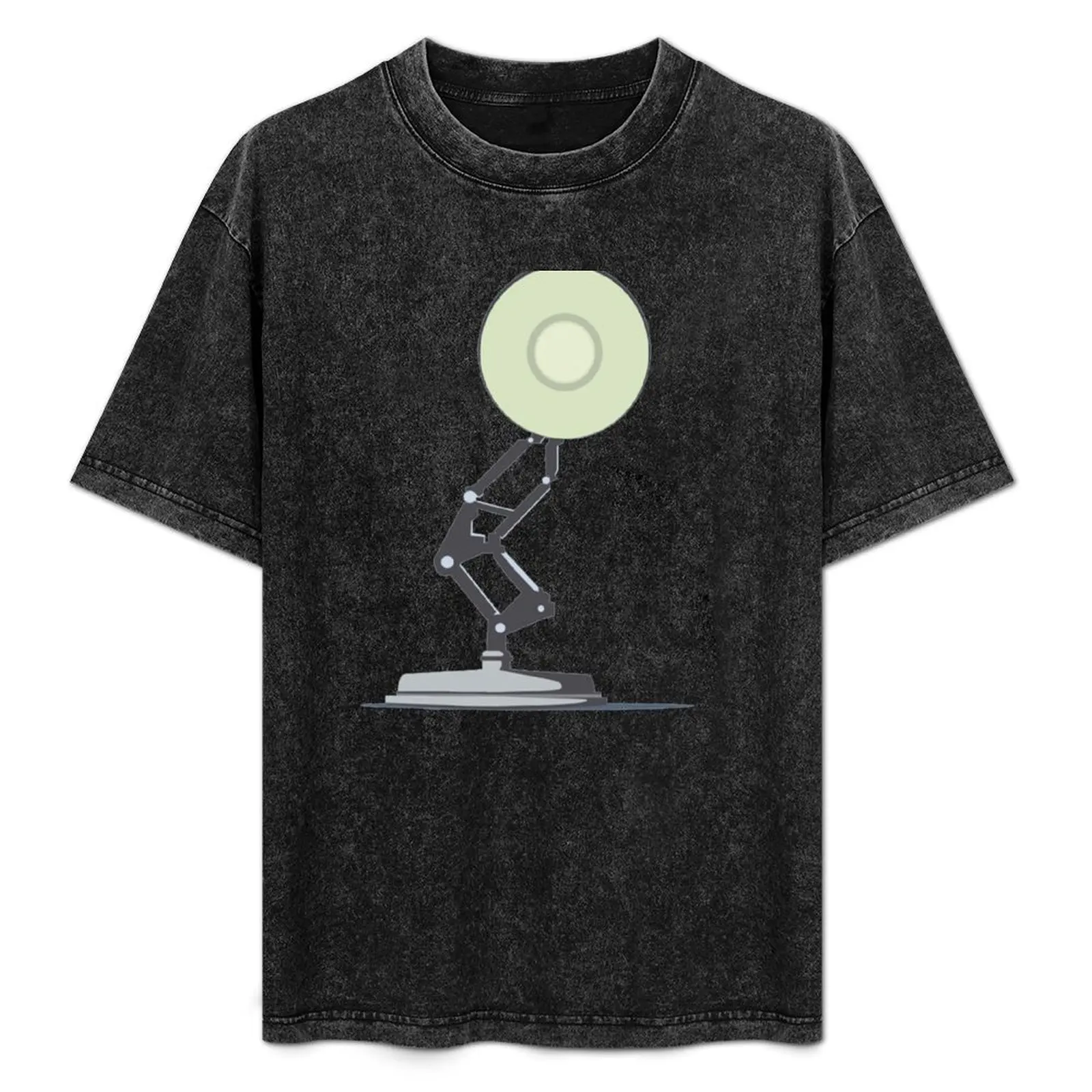 

Lamp T-Shirt No Iron Casual Short Sleeve Top