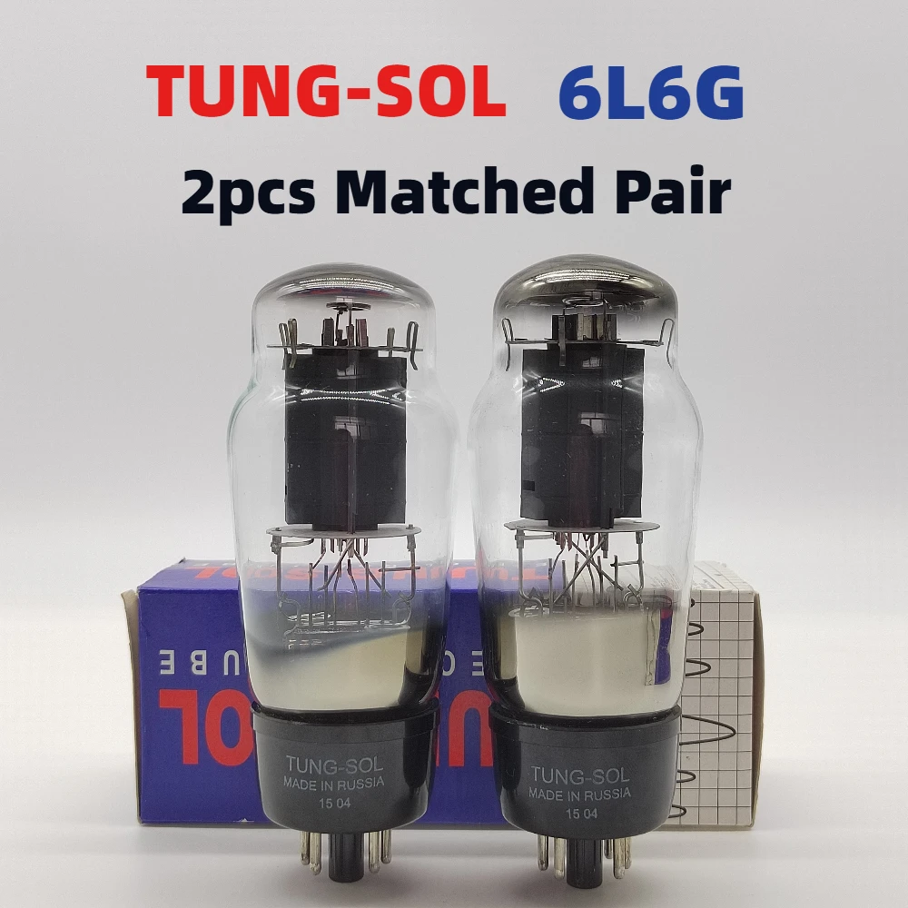 

TUNG-SOL 6L6G 6L6 Vacuum Tube Replaces 5881 6P3P 6L6GC 6L6 Electron Tube Amplifier Kit HIFI Audio Valve DIY Matched